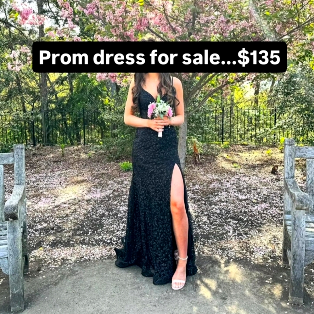 Elegant Black Prom Dress